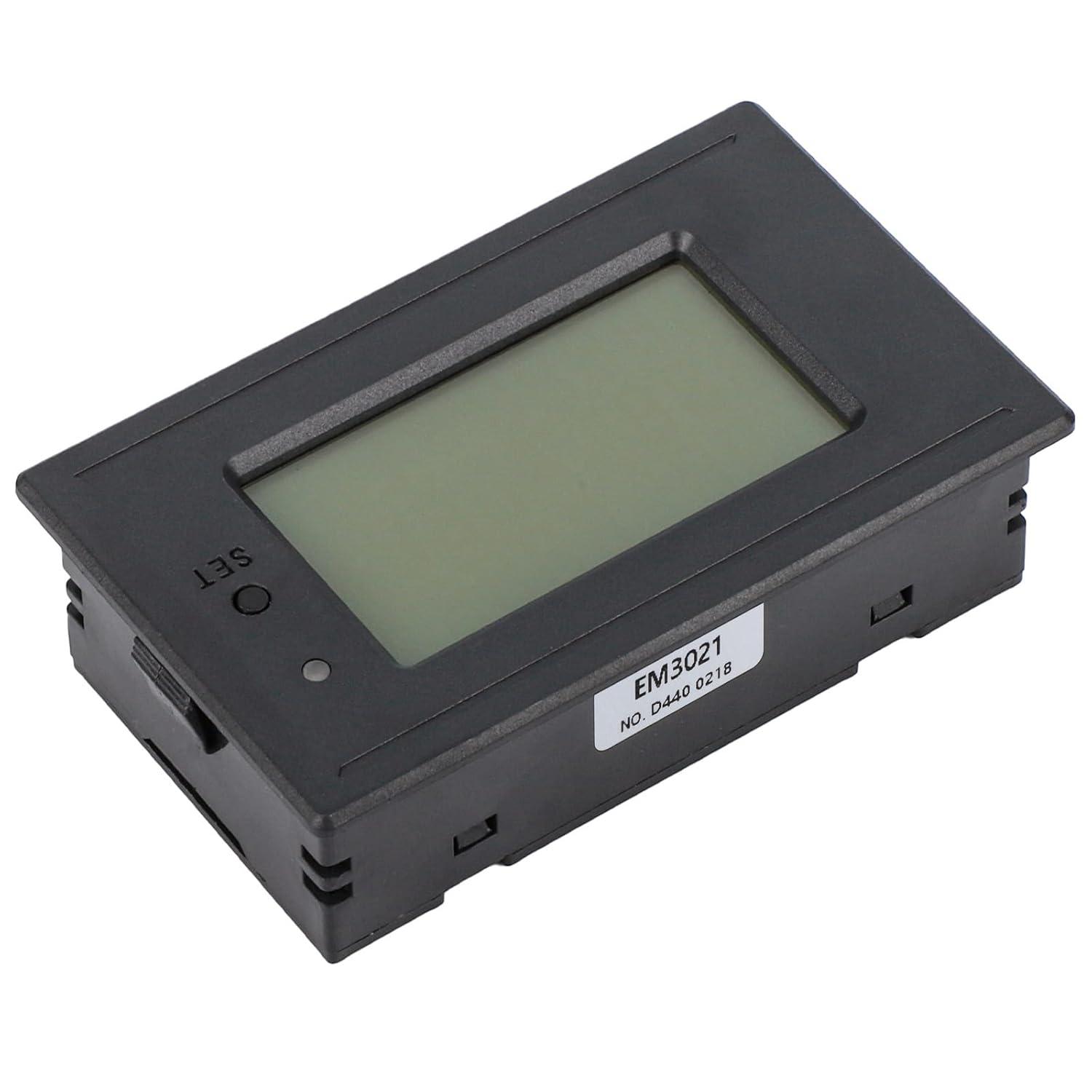 imageDROK AC Multimeter 50300V 0100A with Open Transformer 110V 220V Voltage Current Power Electric Energy Monitor Ampmeter Voltmeter LCD Screen for Homeuse6 Datas LCD