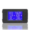imageDROK AC Multimeter 50300V 0100A with Open Transformer 110V 220V Voltage Current Power Electric Energy Monitor Ampmeter Voltmeter LCD Screen for Homeuse6 Datas Blue LCD