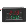 imageDROK Volt Amp Meter AC 500V 200A Digital Voltmeter Ammeter Panel 039 Inches LED 2in1 Multimeter 2Wire Voltage Amperage Tester Gauge with Current TransformerAC 500V 200A 2Pack