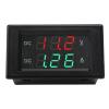 imageDROK Volt Amp Meter AC 500V 200A Digital Voltmeter Ammeter Panel 039 Inches LED 2in1 Multimeter 2Wire Voltage Amperage Tester Gauge with Current TransformerDC 100V 50A