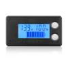 imageDROK Waterproof Battery Monitor 8100V Volt Meter Battery Capacity Tester LCD Display with Green Backlight Fit for Car Golf Cart RV MarineBlue